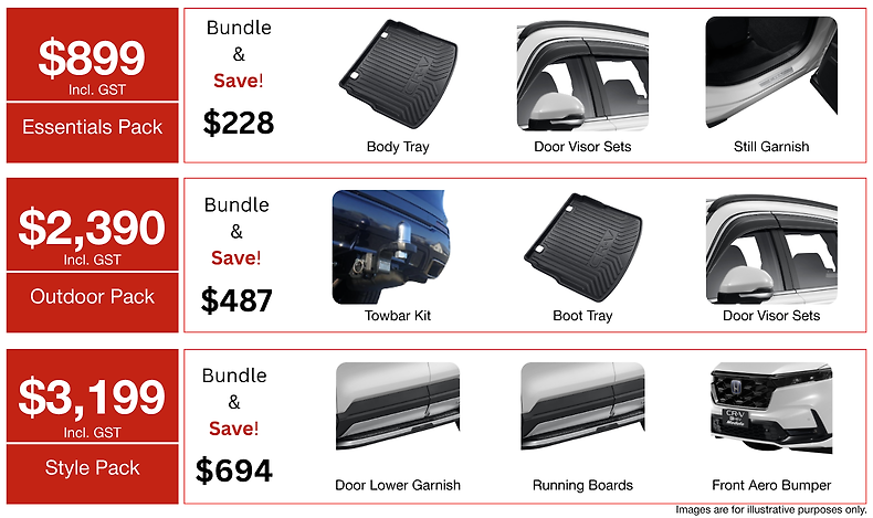 Customise and accessorise your dream CR-V