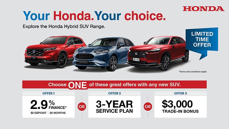 Your Honda. Your Choice.