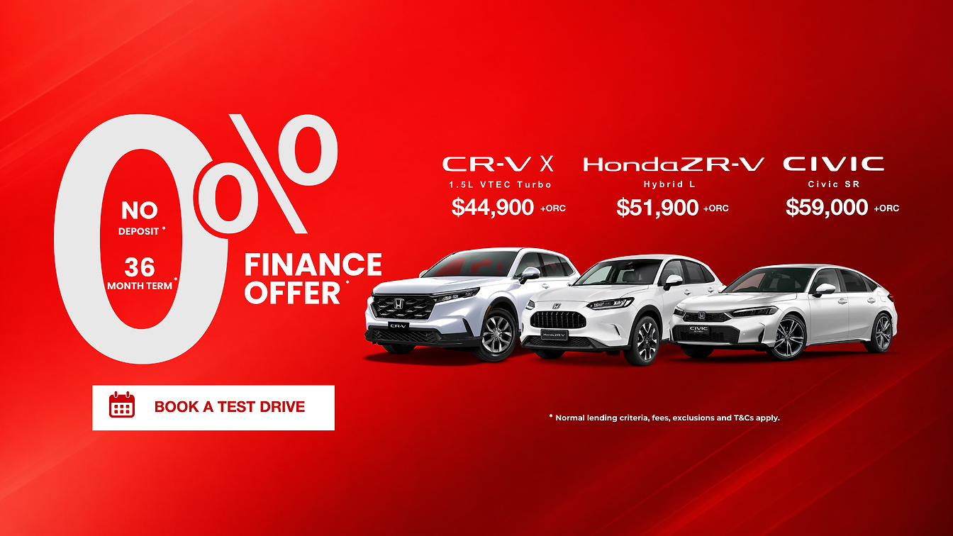 CR-V and Honda ZR-V Special Finance Offer