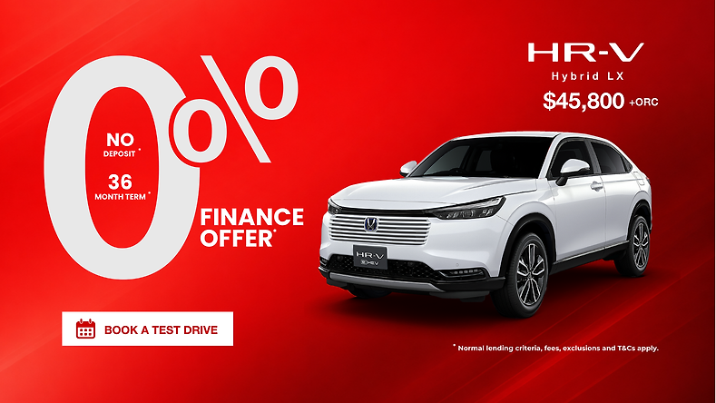 Limited-Time HR-V Hybrid LX Finance Offer