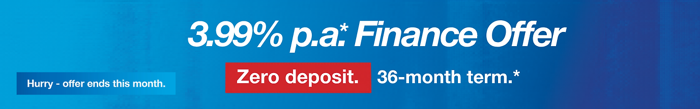 3.99 Finance Offer Banner May 2026