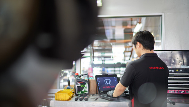 Why Service with Honda?