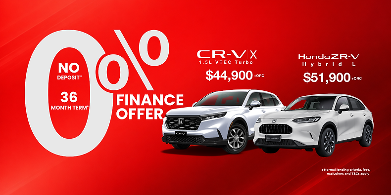 CR-V X & ZR-V Hybrid L Special Finance Offer