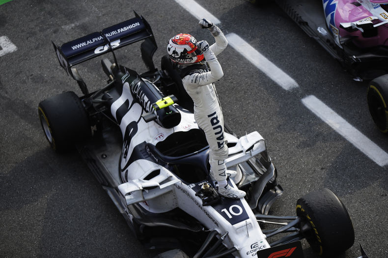 Pierre Gasly wins Italian GP