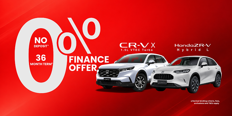 CR-V X & ZR-V Hybrid L Special Finance Offer